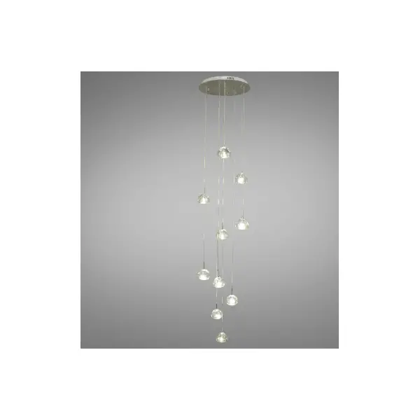 Сучасна світлодіодна люстра на 10 ламп -ДОП-